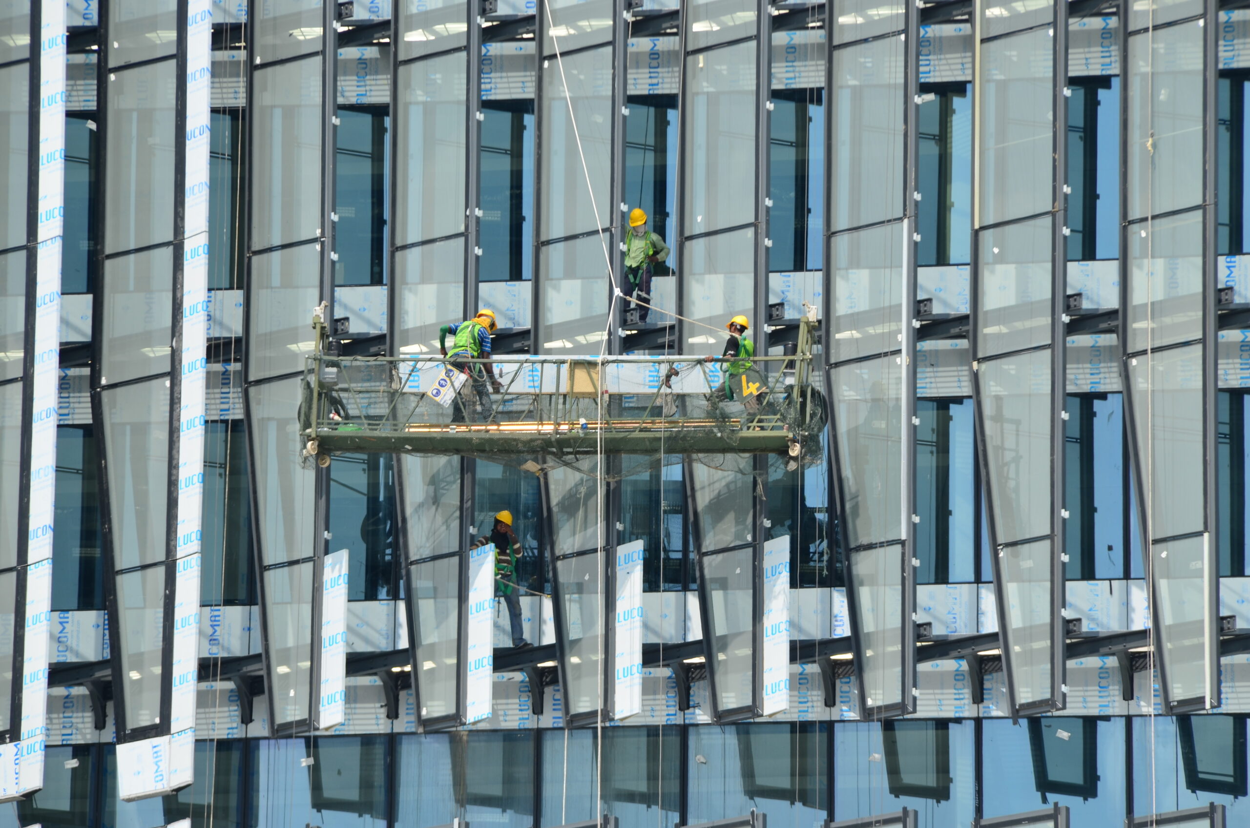 skyscraper facade cleaning Melbourne 