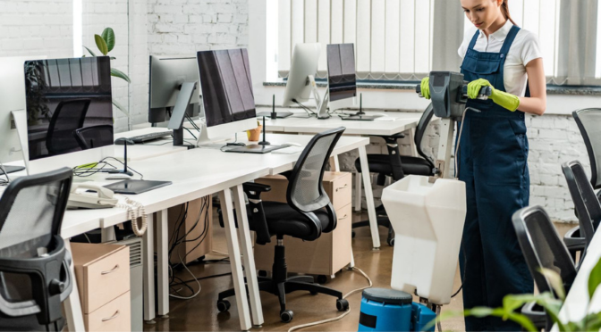 Elevating Workplace Health: The Benefits of Professional Commercial Cleaning