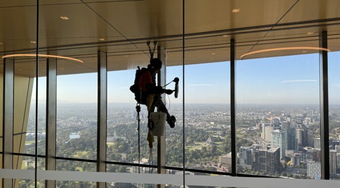 Why Is Abseiling the Best Choice for Maintaining High-Rise Office Exteriors?
